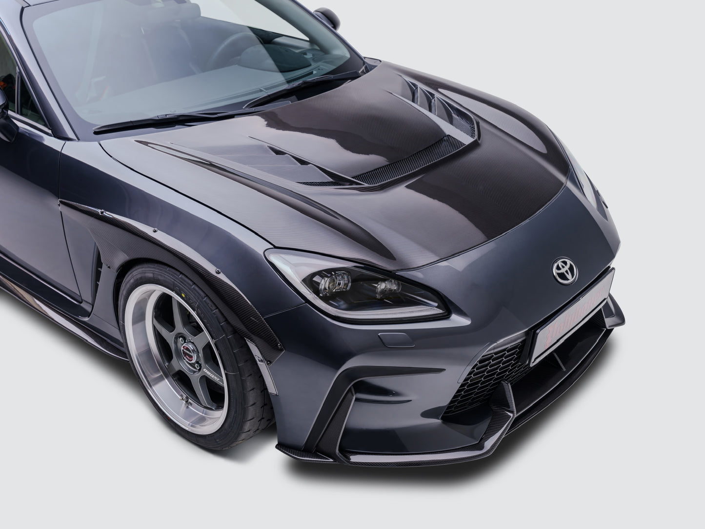 Polybauer | Carbon wheel arch extensions widebody (TÜV)| GR86 BRZ II