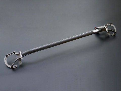 Cusco | Front strut brace - carbon look with BrakeStopper | GT/GR 86 & BRZ I & II