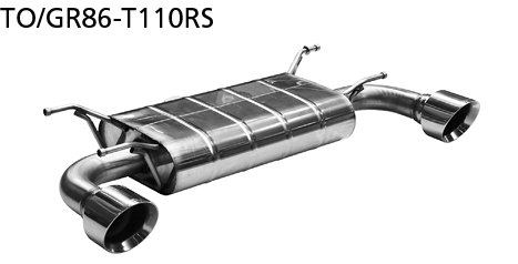 Bastuck | Exhaust system MSD & ESD (Cat-Back) | GR 86 & BRZ II | ECE approval