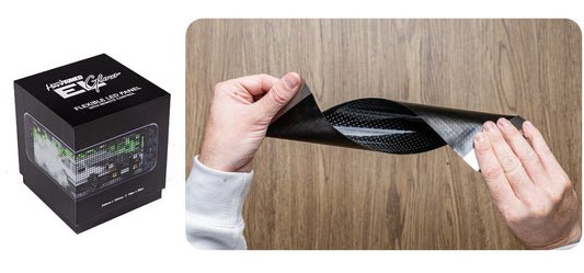 ElGlow® - Hardtuned | Flex LED | pannello LED liberamente controllabile - App - Bluetooth | Universale