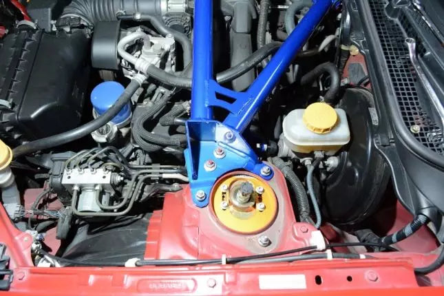 Hardrace | Front strut brace - triangular brace with brake stopper (LHD) | GT86 & BRZ I