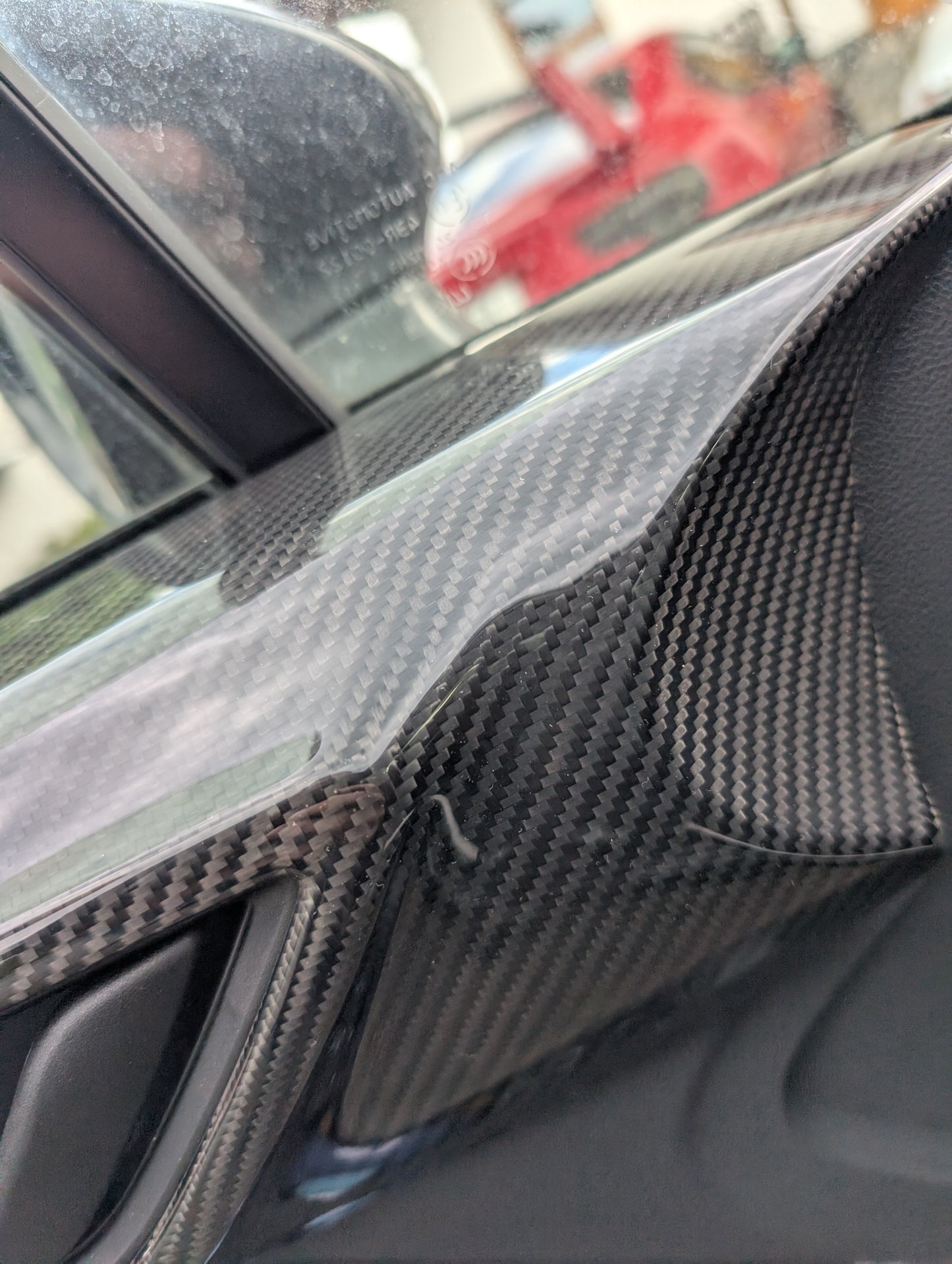 GreenFuchs | Carbon Door Handle Cover Set L&R (Stick on) | GR86 & BRZ II