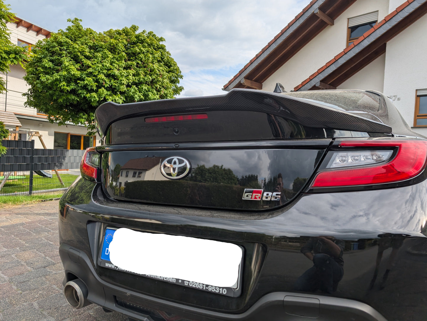 GreenFuchs | Ducktail (rear spoiler) carbon | Racing equipment | GR86 & BRZ II