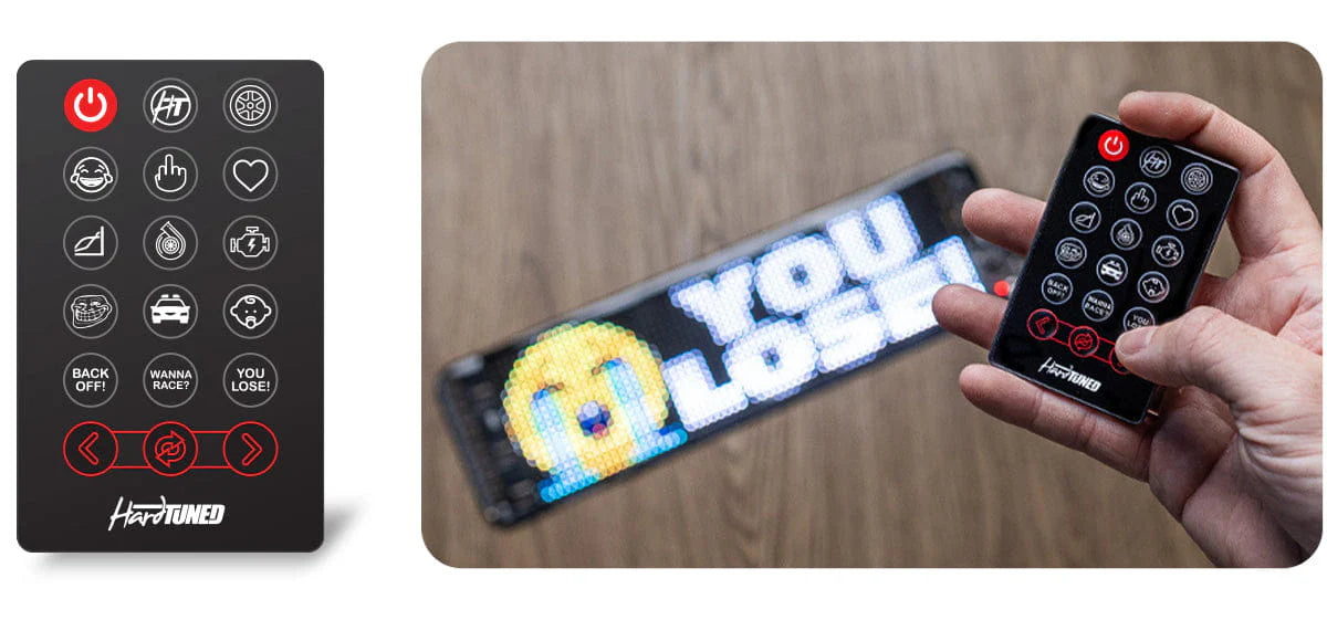 ElGlow® - Hardtuned | Flex LED | pannello LED liberamente controllabile - App - Bluetooth | Universale