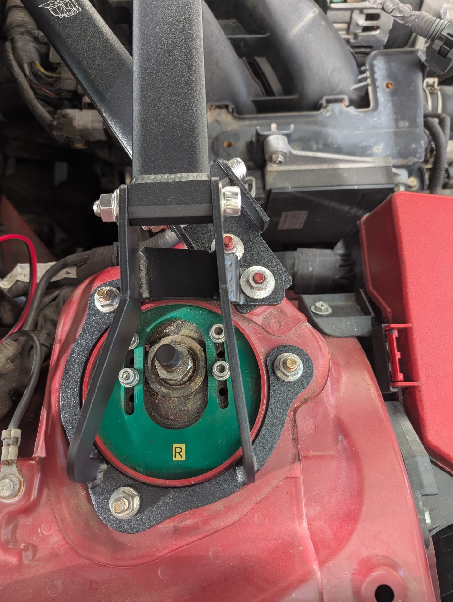 GreenFuchs | Barra stabilizzatrice anteriore (+triangolo) | GT/GR 86 e BRZ I/II