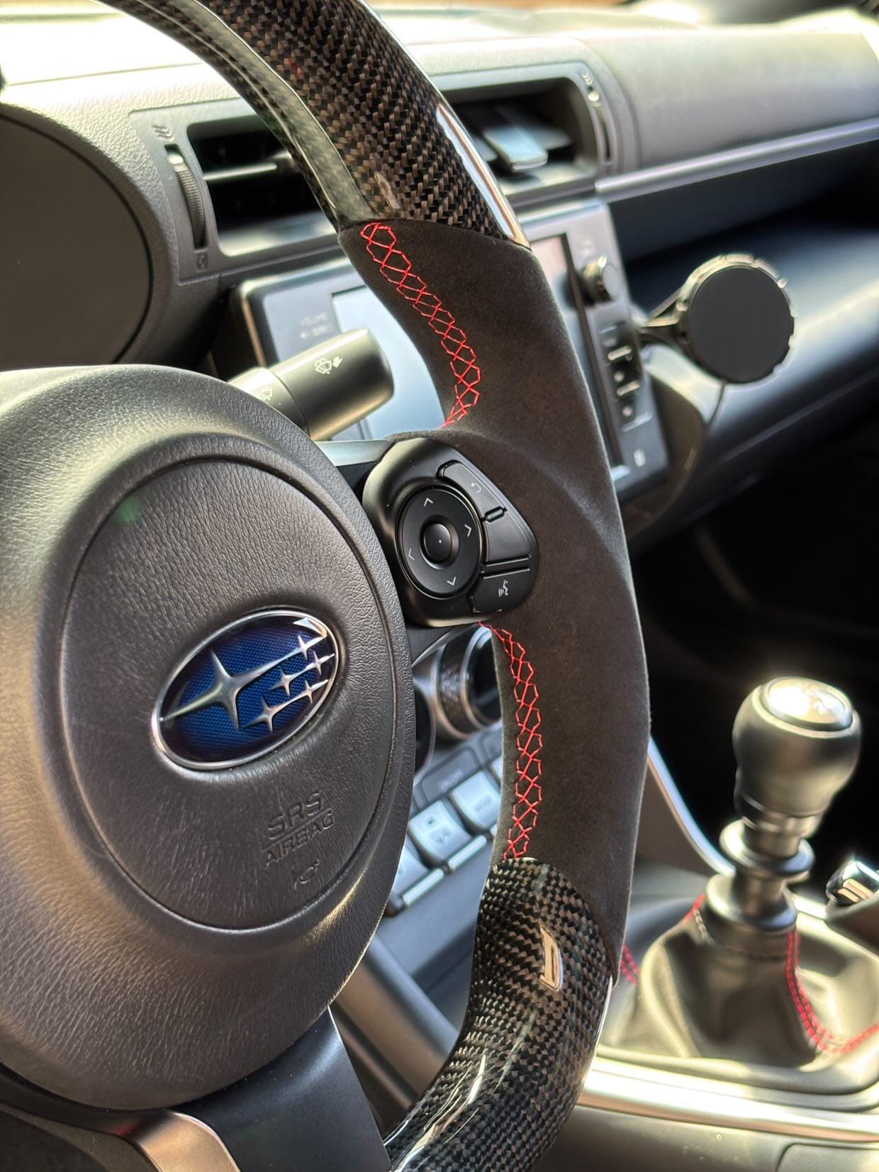 GreenFuchs | Carbon steering wheel | GR86 & BRZ II