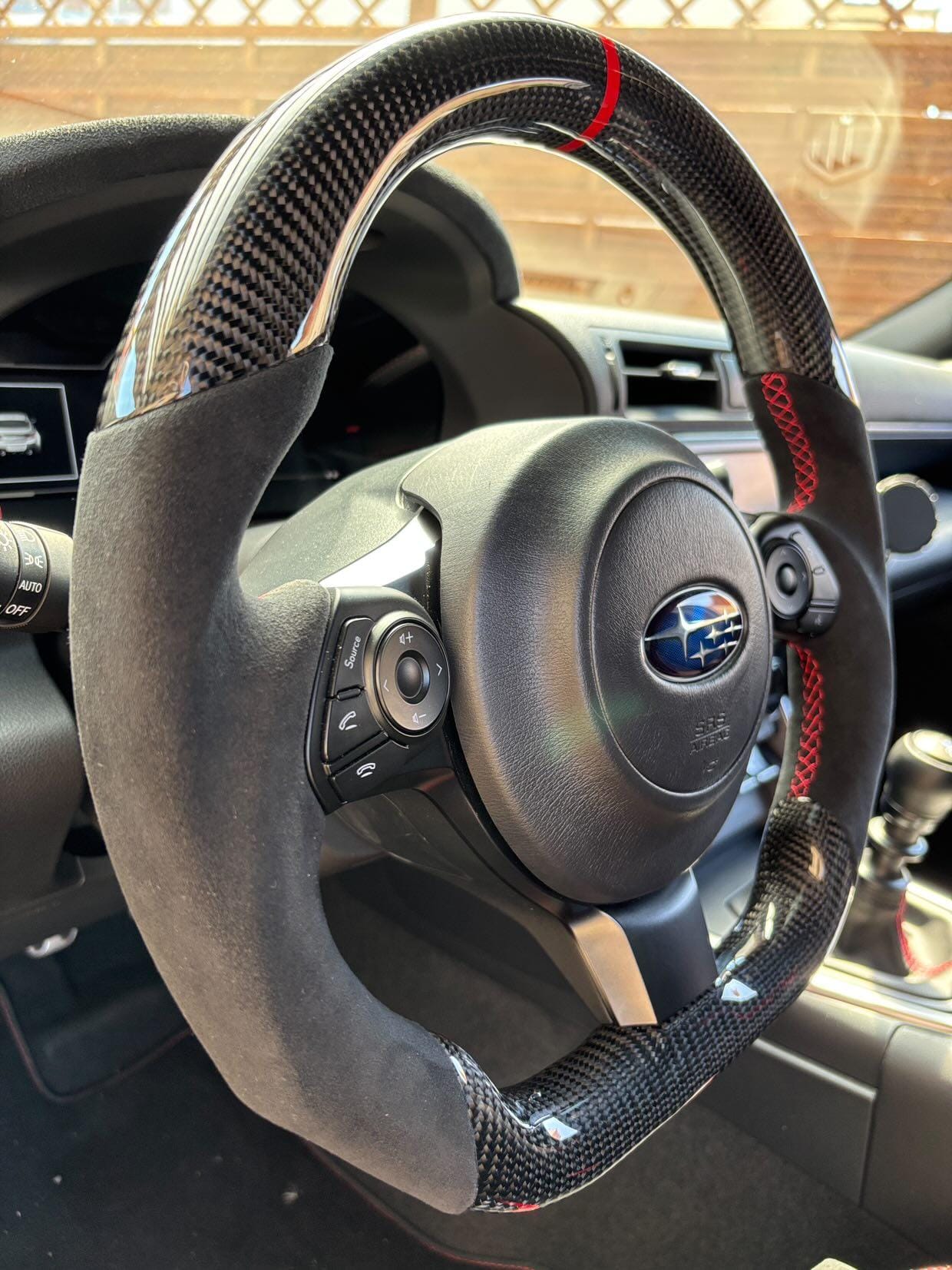 GreenFuchs | Carbon steering wheel | GR86 & BRZ II