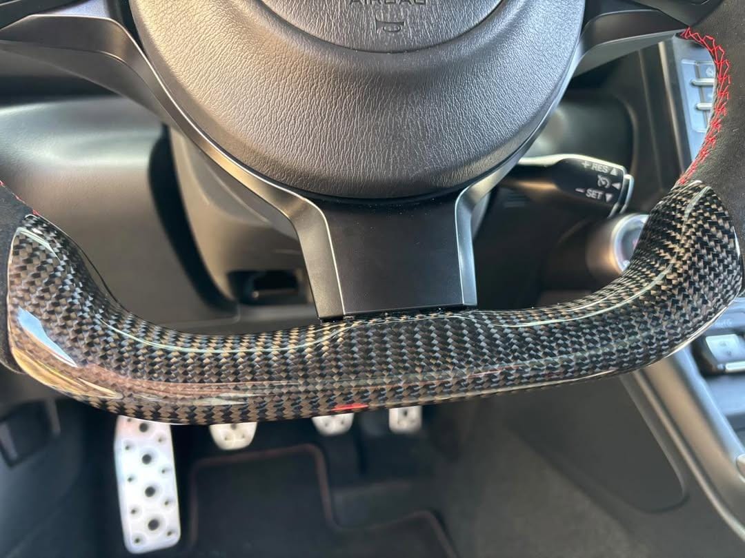 GreenFuchs | Carbon steering wheel | GR86 & BRZ II