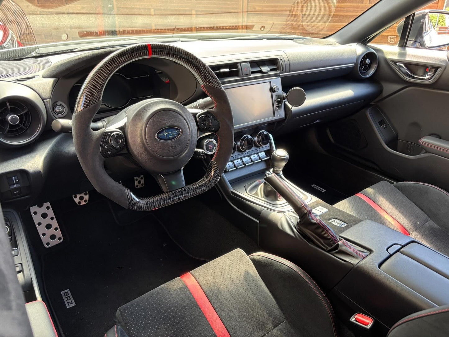 GreenFuchs | Carbon steering wheel | GR86 & BRZ II