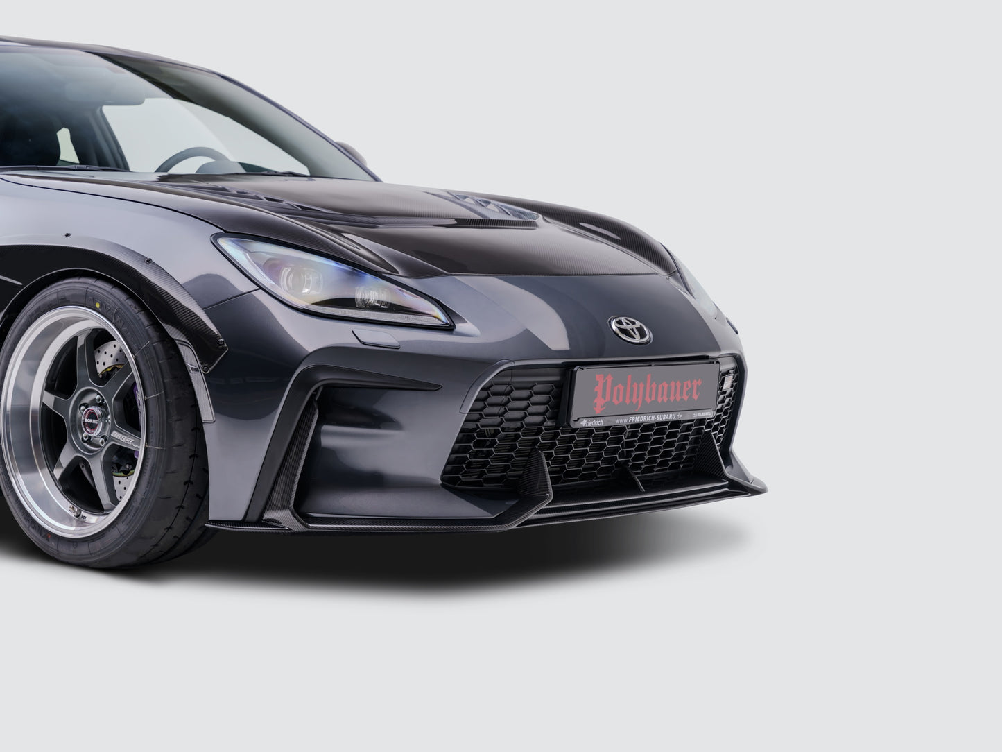 Polybauer | Carbon front lip (VRS/HT) (TÜV)| GR 86 BRZ II
