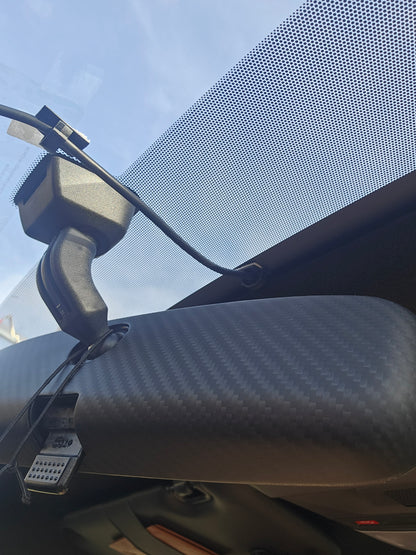 Night Kids | Copertura specchietto retrovisore interno in fibra di carbonio | GR 86 BRZ II | lucido / opaco