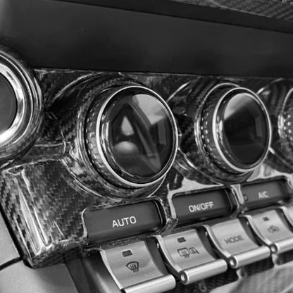 GreenFuchs | Rivestimento cruscotto passeggero in carbonio (adesivo) | GR86 e BRZ II