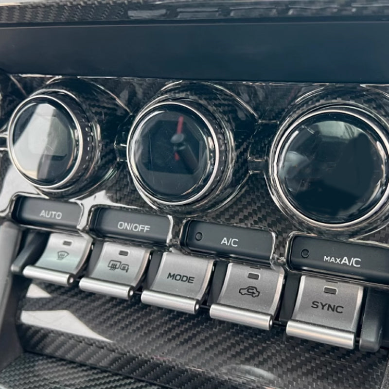 GreenFuchs | Rivestimento cruscotto passeggero in carbonio (adesivo) | GR86 e BRZ II