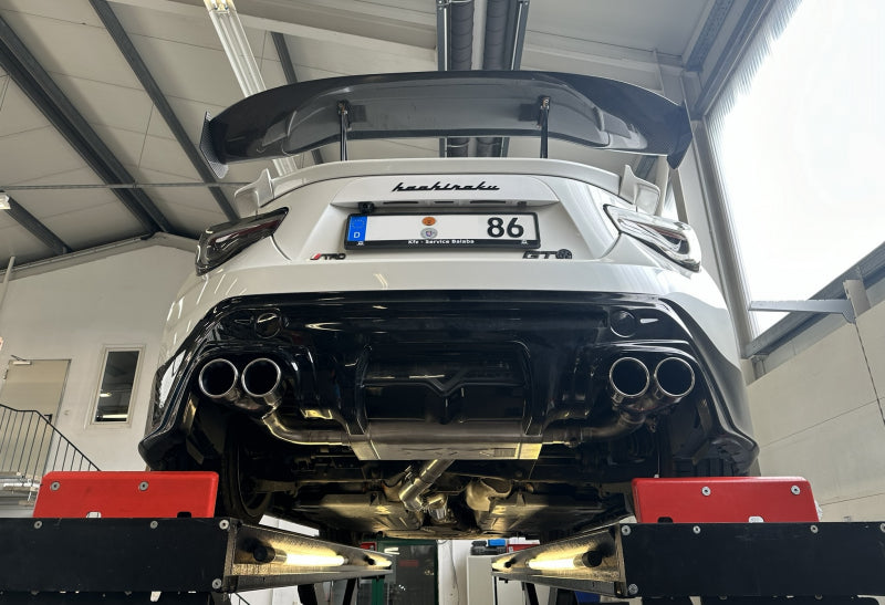 DTH | Klappenabgasanlage  MSD & ESD (Cat-Back) | GT/GR86 & BRZ I&II | ECE-Zulassung