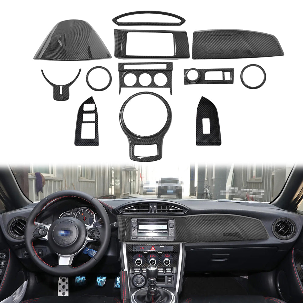 GreenFuchs | Vollcarbon Interiorset (Stick-on) | GT86 & BRZ I