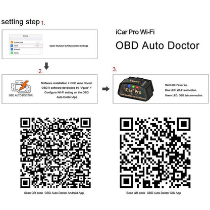 Vgate iCar Pro | Adattatore OBD II WiFi | GT/GR 86 BRZ I &amp; II