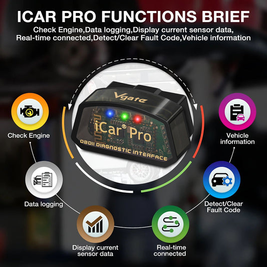 Vgate iCar Pro | Adattatore OBD II WiFi | GT/GR 86 BRZ I &amp; II