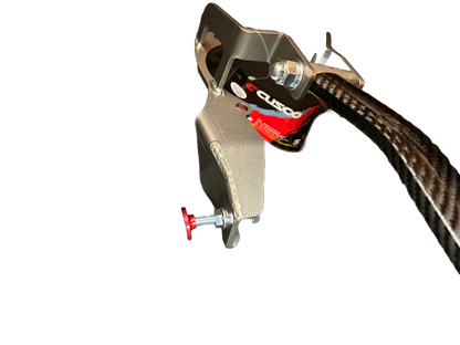 Cusco | Front strut brace - carbon look with BrakeStopper | GT/GR 86 &amp; BRZ I &amp; II