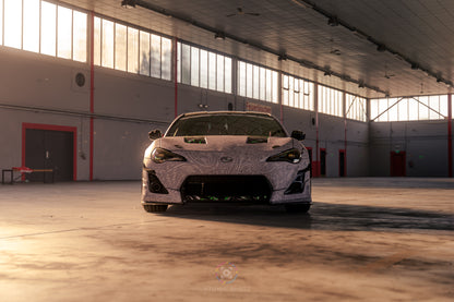 GreenFuchs x SKCustom | Radiatore dell'olio a 10 file con termostato (+ deflettore aria) | GT86 e BRZ I