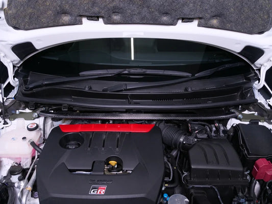 Cusco | Front Strut Bar Carbon Look | GR Yaris