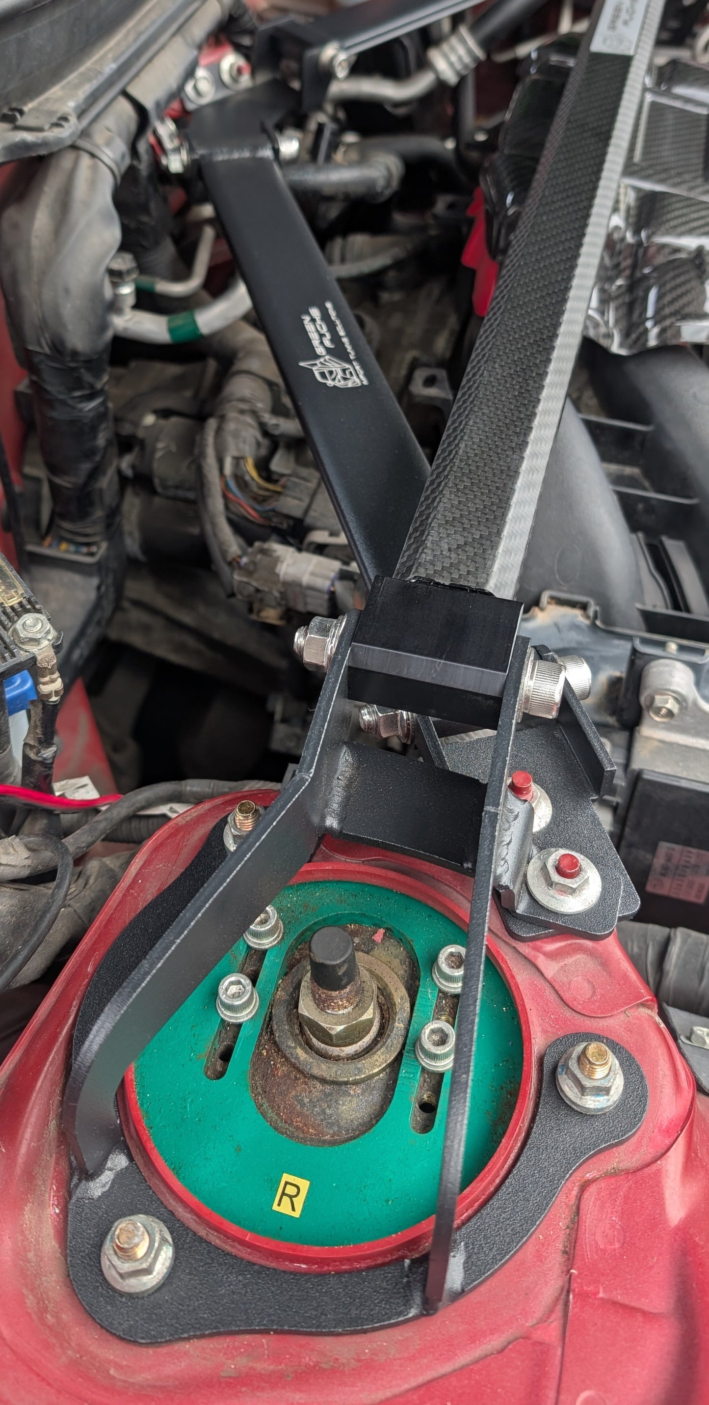 GreenFuchs | Rear strut brace | GT/GR 86 &amp; BRZ I/II