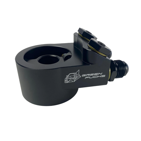 GreenFuchs  | Sandwichplate oil cooler with Thermostate| GT/GR86 & BRZ I/II