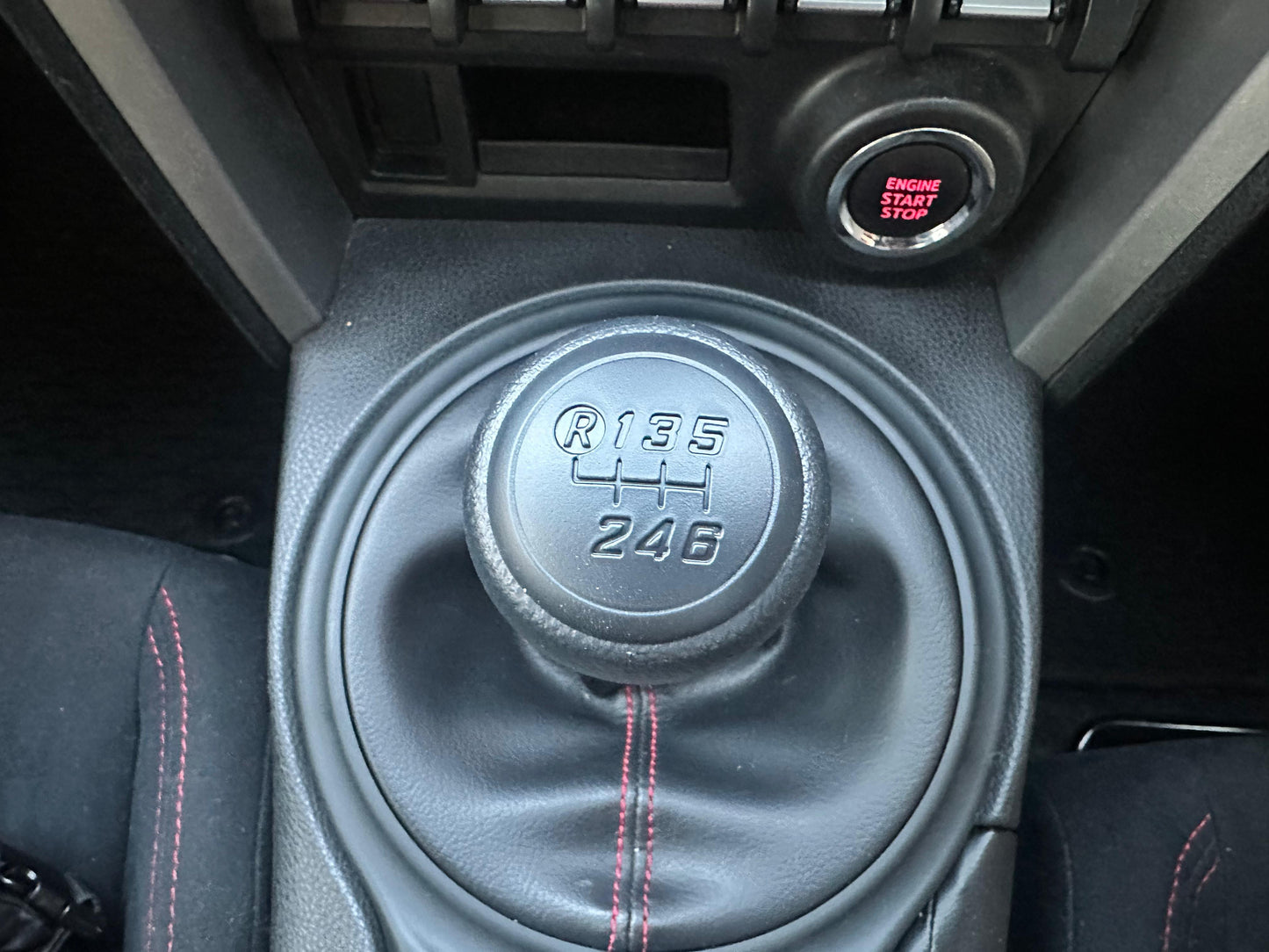 Toyota gear knob black | GT/GR 86 / BRZ I &amp; II