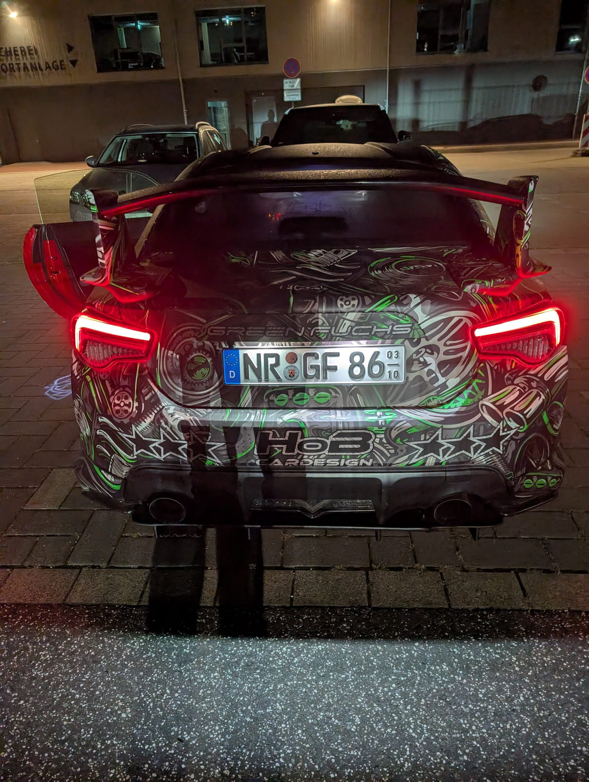 GreenFuchs | LED Kennzeichenbeleuchtung (mit ECE) | GT86  BRZ I