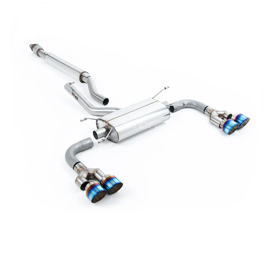 Milltek Sport | Sistema di scarico quadruplo per sistema di scarico posteriore GR (cat-back) | GR 86 | Omologato ECE