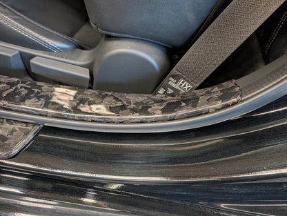 GreenFuchs | Full carbon dashboard cover for passenger (stick-on) | GR86 &amp; BRZ II