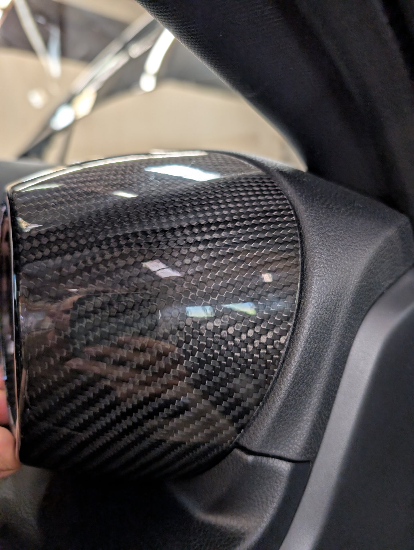 GreenFuchs | Rivestimento cruscotto passeggero in carbonio (adesivo) | GR86 e BRZ II