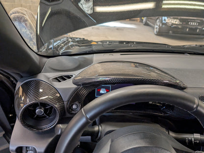 GreenFuchs | Full carbon dashboard cover for passenger (stick-on) | GR86 &amp; BRZ II
