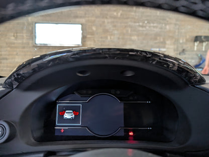 GreenFuchs | Full carbon dashboard cover for passenger (stick-on) | GR86 &amp; BRZ II