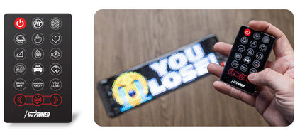 ElGlow® - Hardtuned | Flex LED | pannello LED liberamente controllabile - App - Bluetooth | Universale
