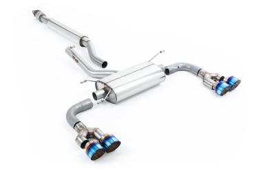 Milltek Sport | Sistema di scarico quadruplo per sistema di scarico posteriore GR (cat-back) | GR 86 | Omologato ECE