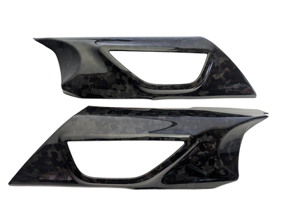 GreenFuchs | Set di coperture per maniglie delle porte in carbonio L&amp;R (adesive) | GR86 e BRZ II