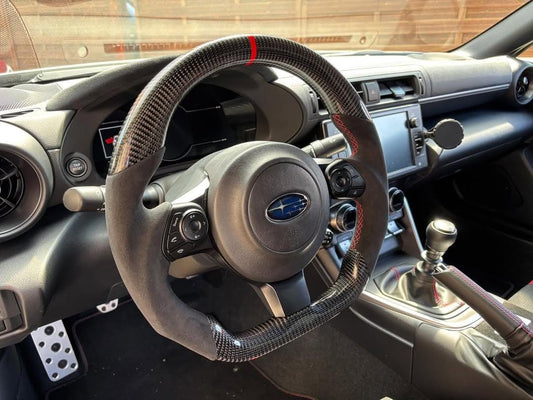 GreenFuchs | Carbon steering wheel | GR86 &amp; BRZ II
