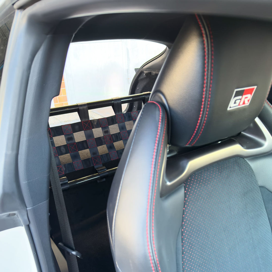 Forged Finesse | Clubsport Rearseat Delete Kit Ultimate (Teppich + Netz) | GR Yaris